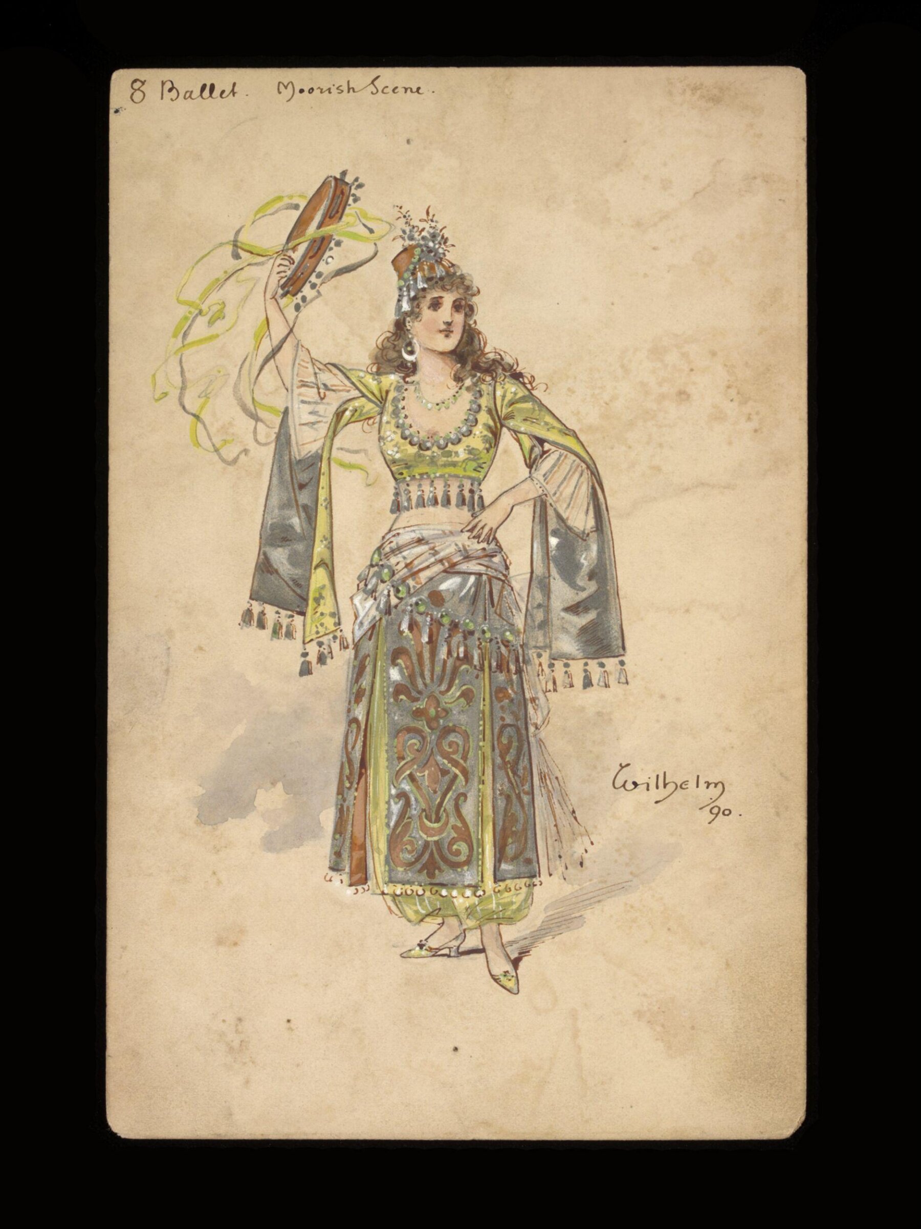 Wilhelm Pantomime Designs, Wilhelm, 1890
