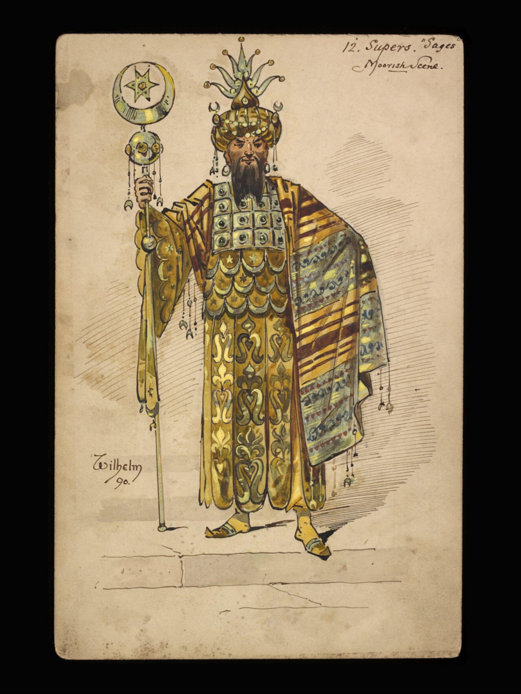 Wilhelm Pantomime Designs, Wilhelm, 1890