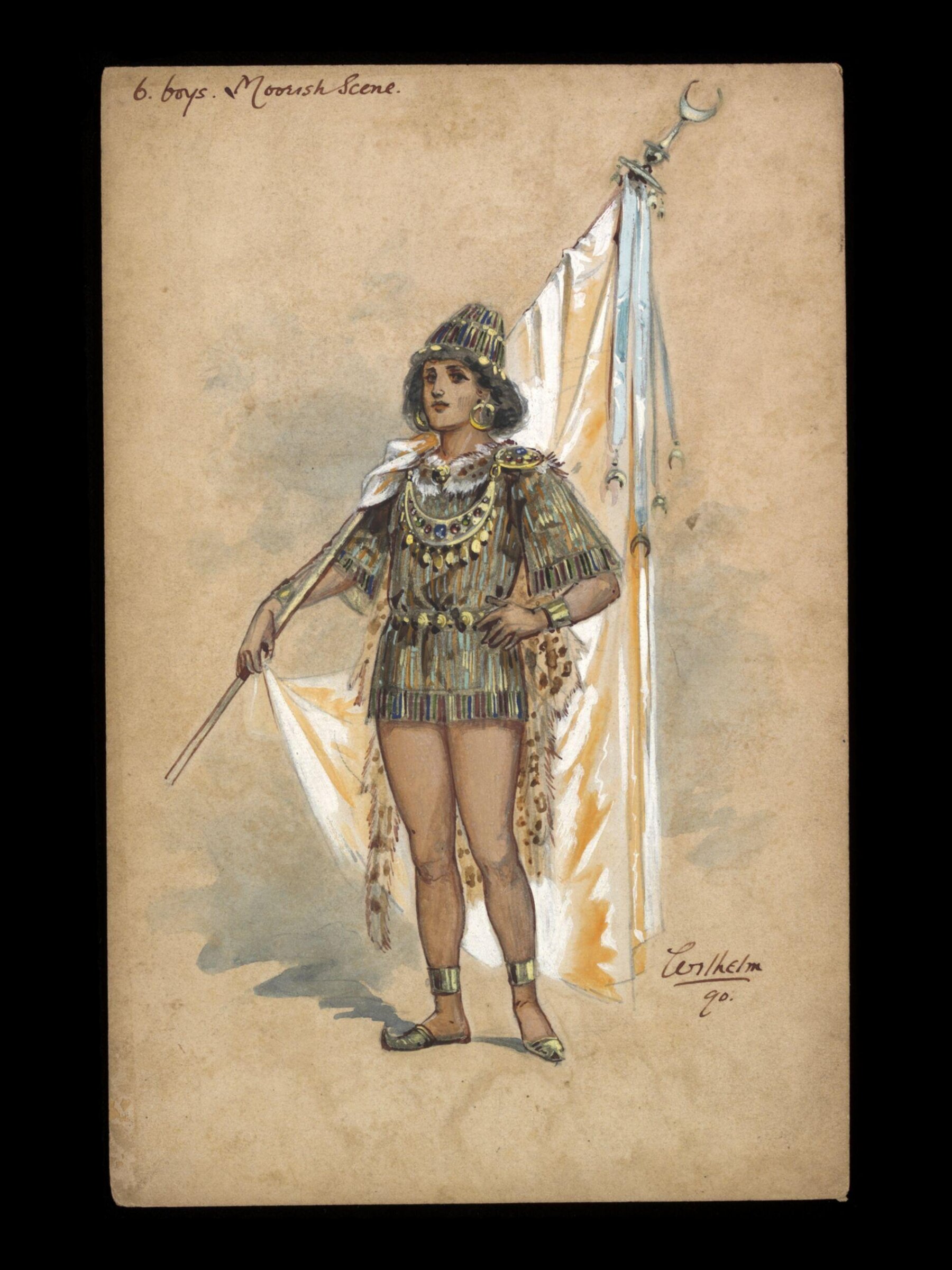 Wilhelm Pantomime Designs, Wilhelm, 1890