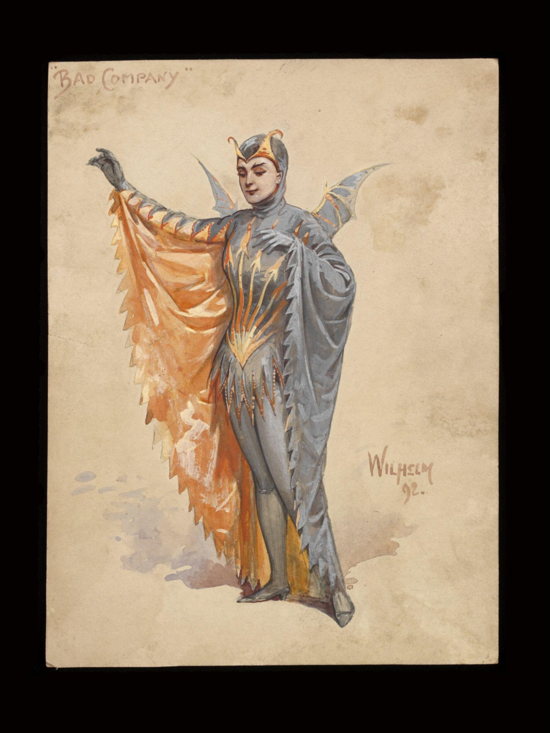 Wilhelm Pantomime Designs, Wilhelm, 1892