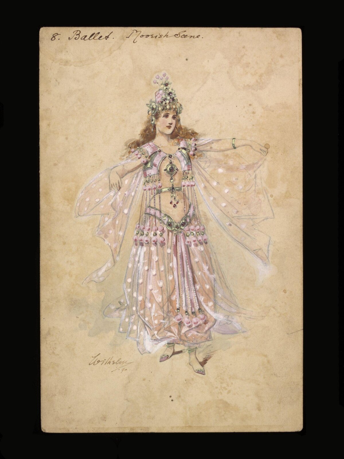 Wilhelm Pantomime Designs, Wilhelm, 1890