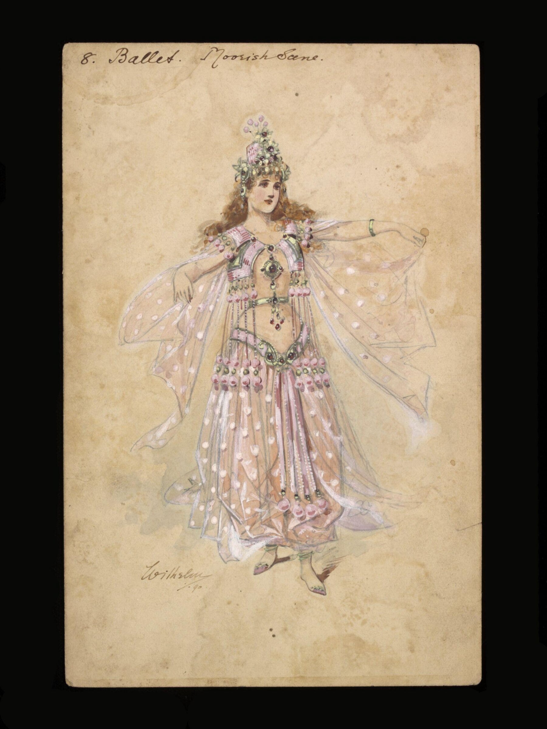 Wilhelm Pantomime Designs, Wilhelm, 1890