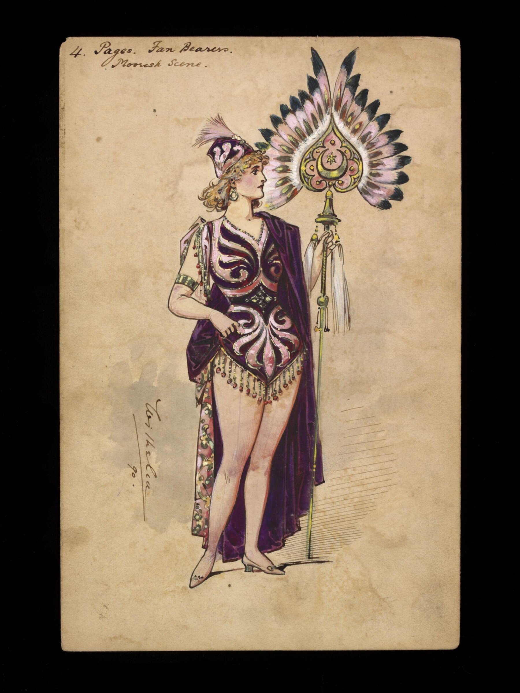 Wilhelm Pantomime Designs, Wilhelm, 1890