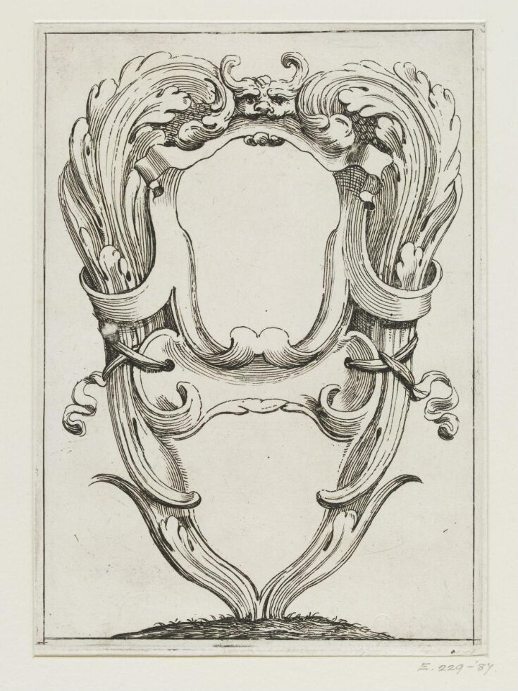 Designs for cartouches and architectural ornament | Zecchini