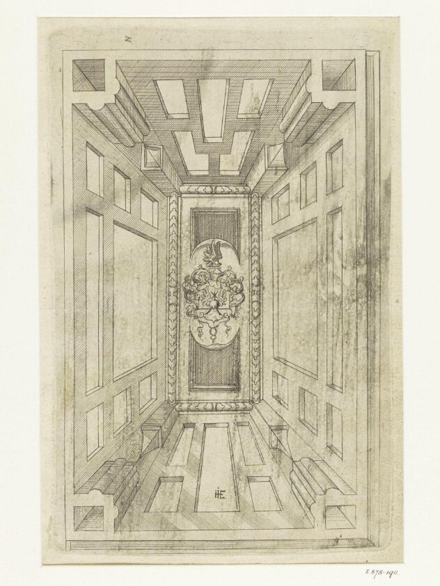 Gebäude Bekrönungen Decken (1609) by Hans Jakob Ebelmann