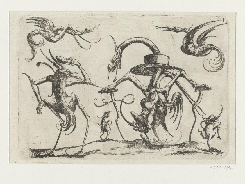 Etching (c. 1614-15) by Jacobus Cornelis Wendel