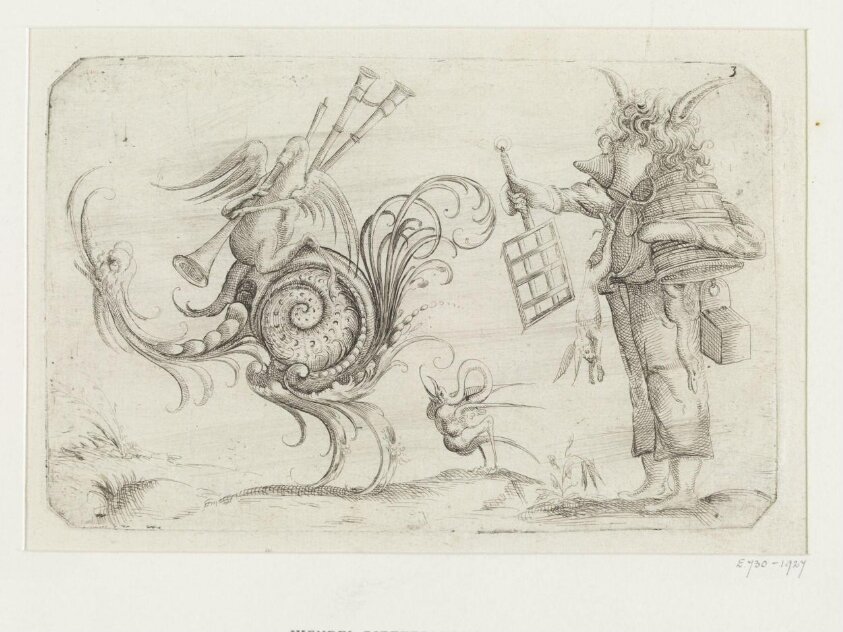 Etching (c. 1614-15) by Jacobus Cornelis Wendel