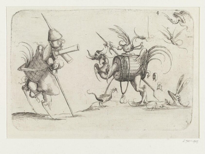 Etching (c. 1614-15) by Jacobus Cornelis Wendel