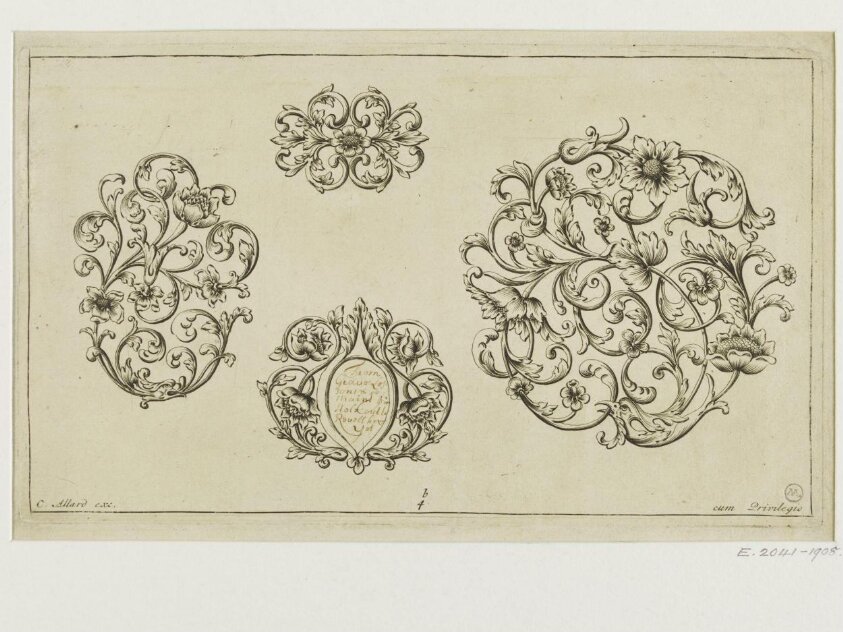 Doorgebroke Zilver-Smiths werk (1690-1700) by Jacob Folkema
