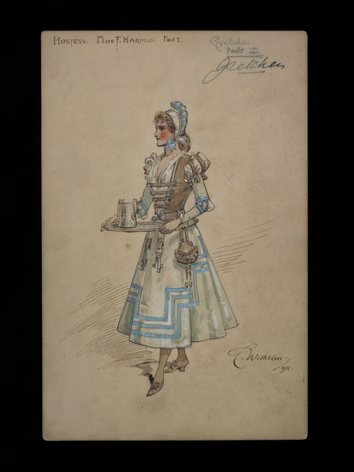 Wilhelm Pantomime Designs, Wilhelm, 1898