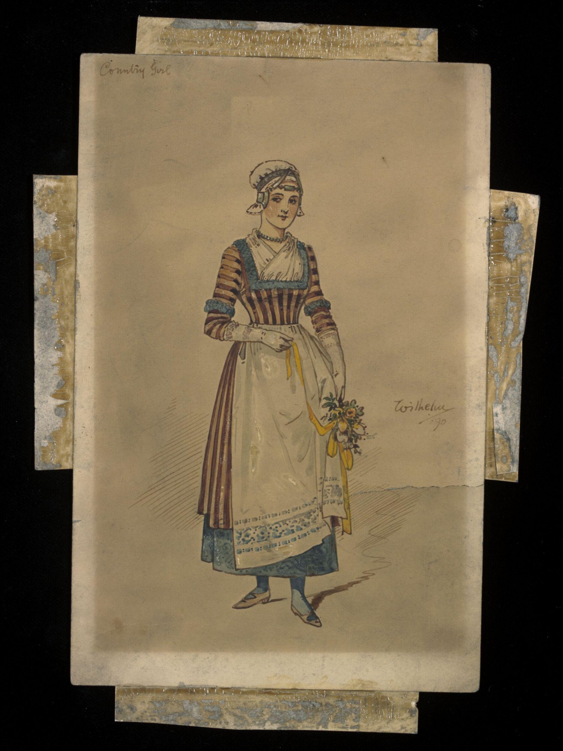 Wilhelm Pantomime Designs, Wilhelm, 1890