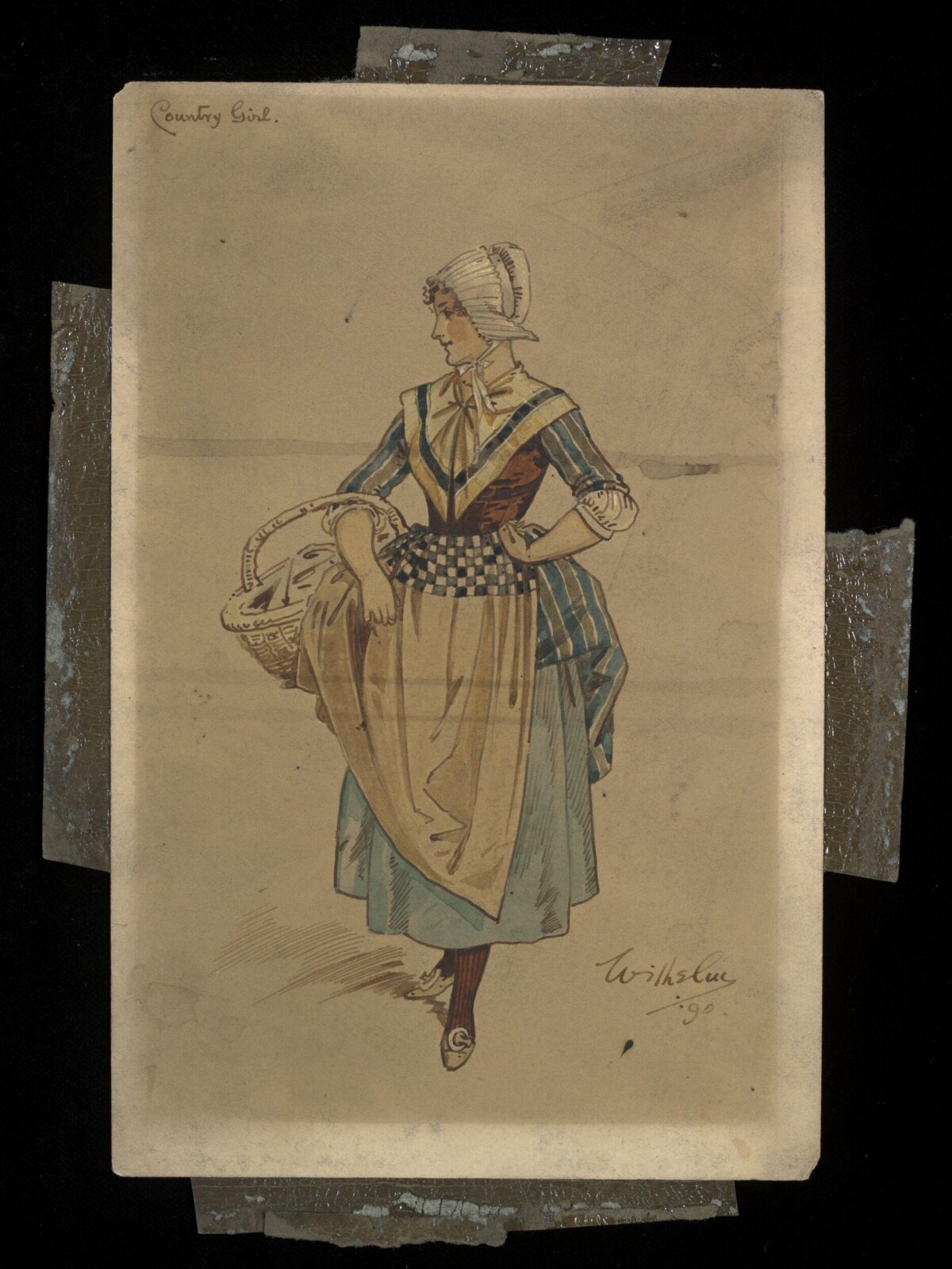 Wilhelm Pantomime Designs, Wilhelm, 1890