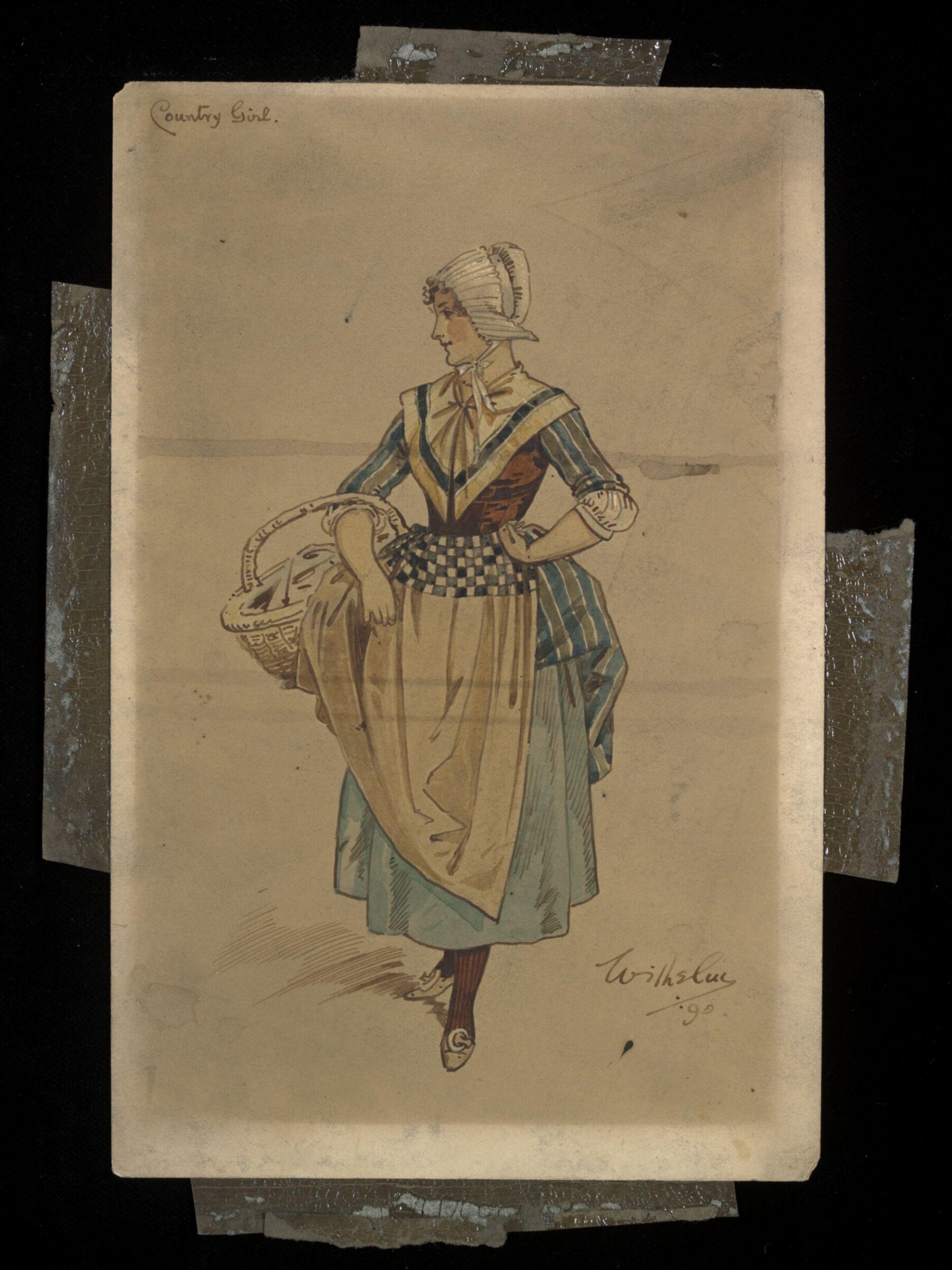 Wilhelm Pantomime Designs, Wilhelm, 1890