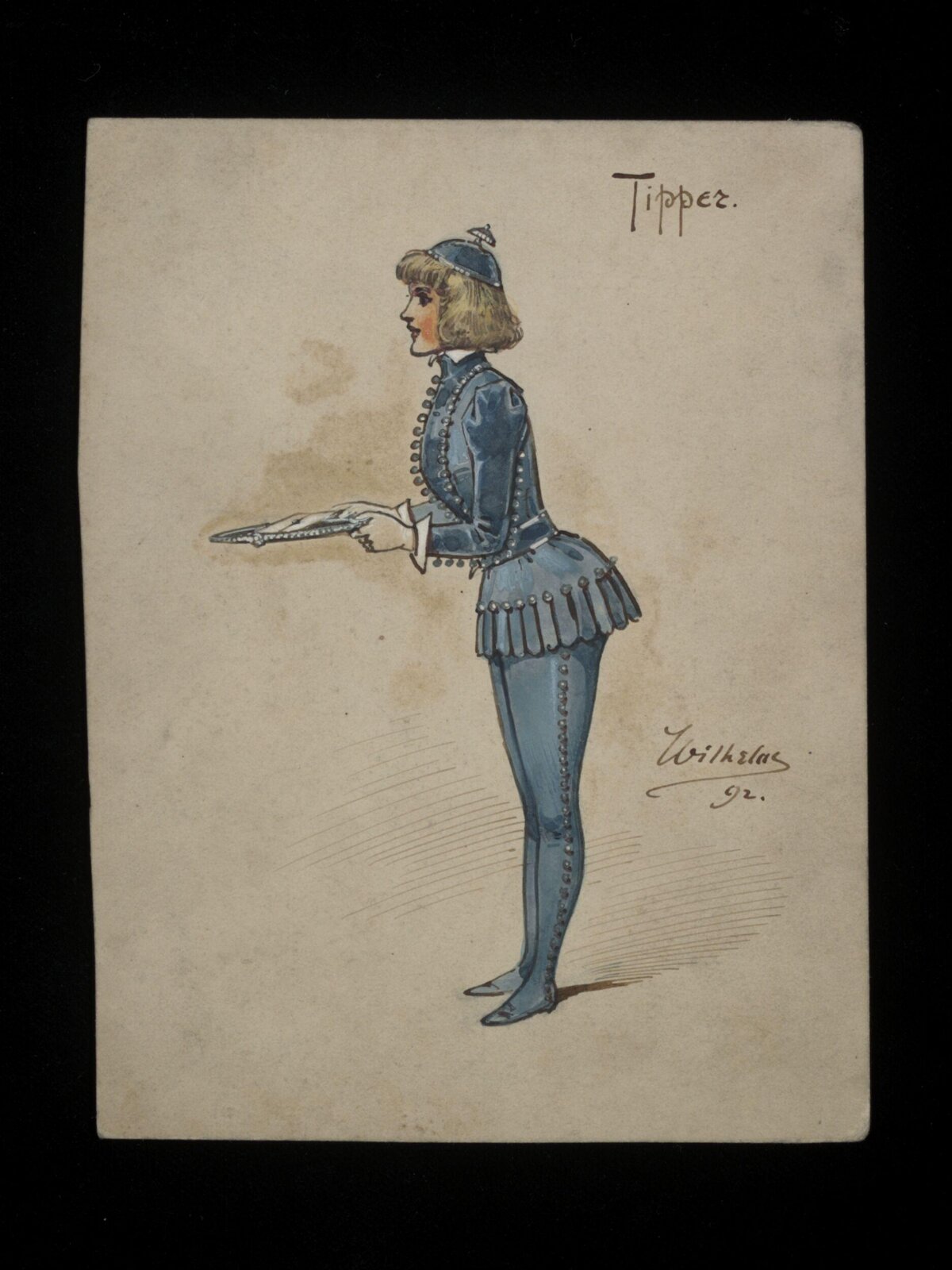 Wilhelm Pantomime Designs, Wilhelm, 1892
