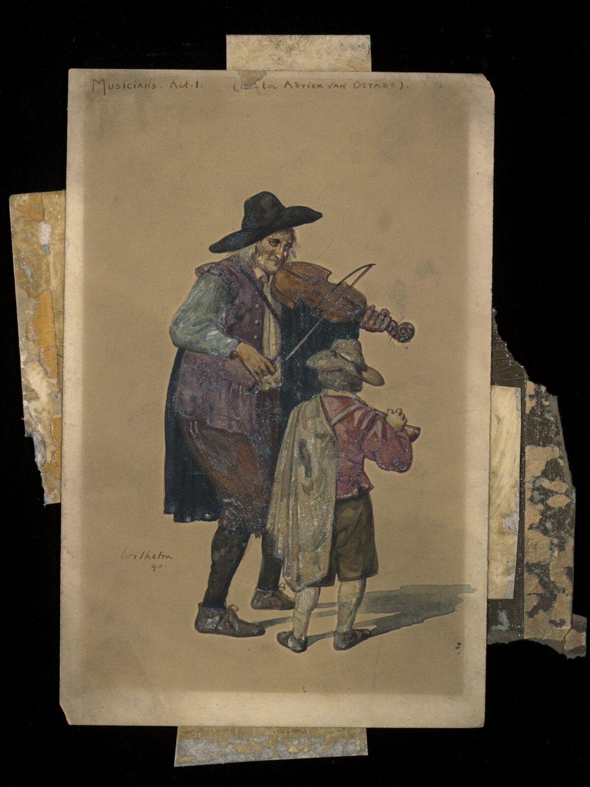 Wilhelm Pantomime Designs, Wilhelm, 1890