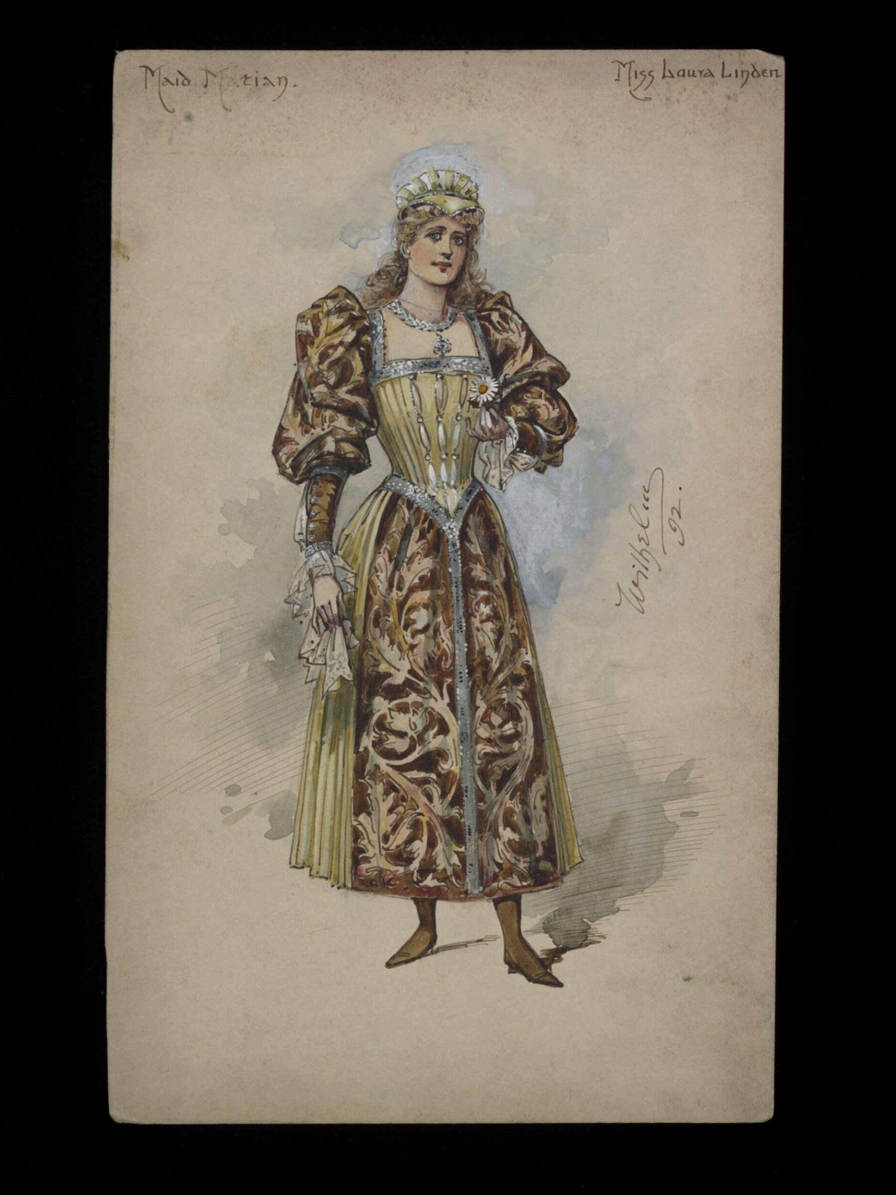 Wilhelm Pantomime Designs, Wilhelm, 1892