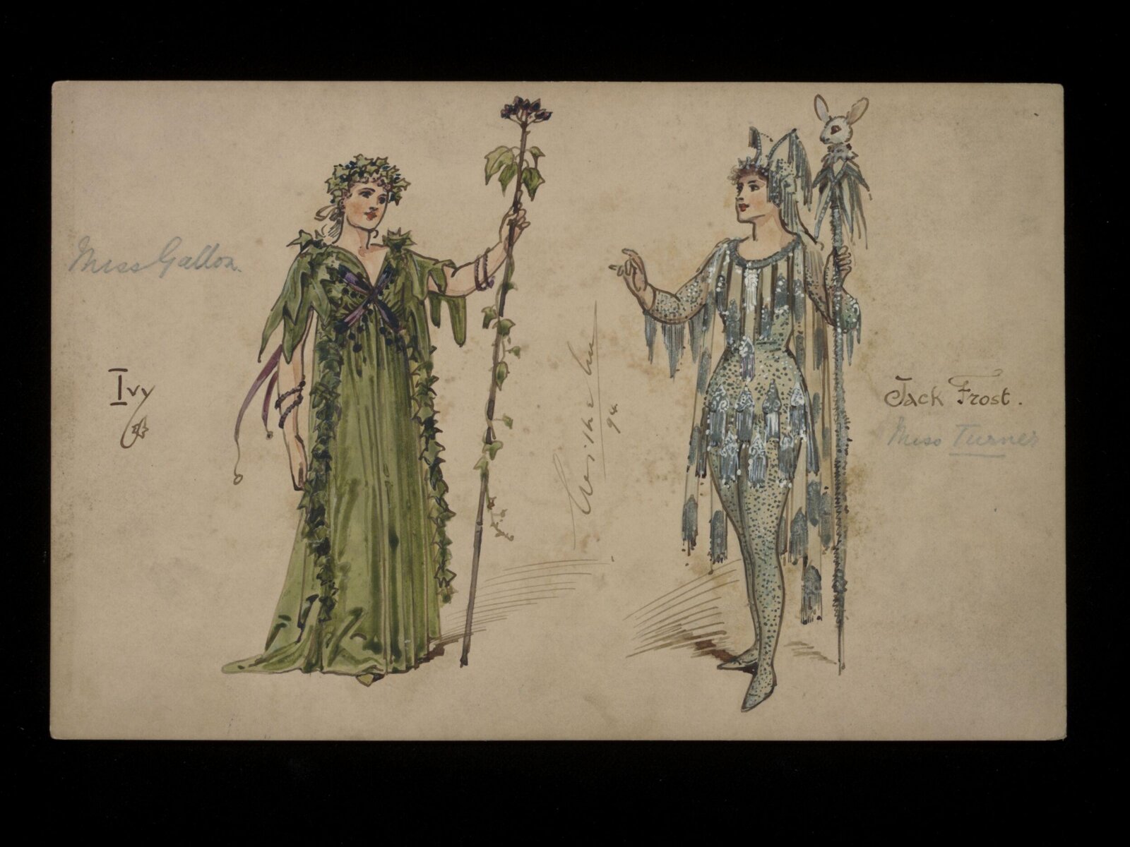 Wilhelm Pantomime Designs, Wilhelm, 1894
