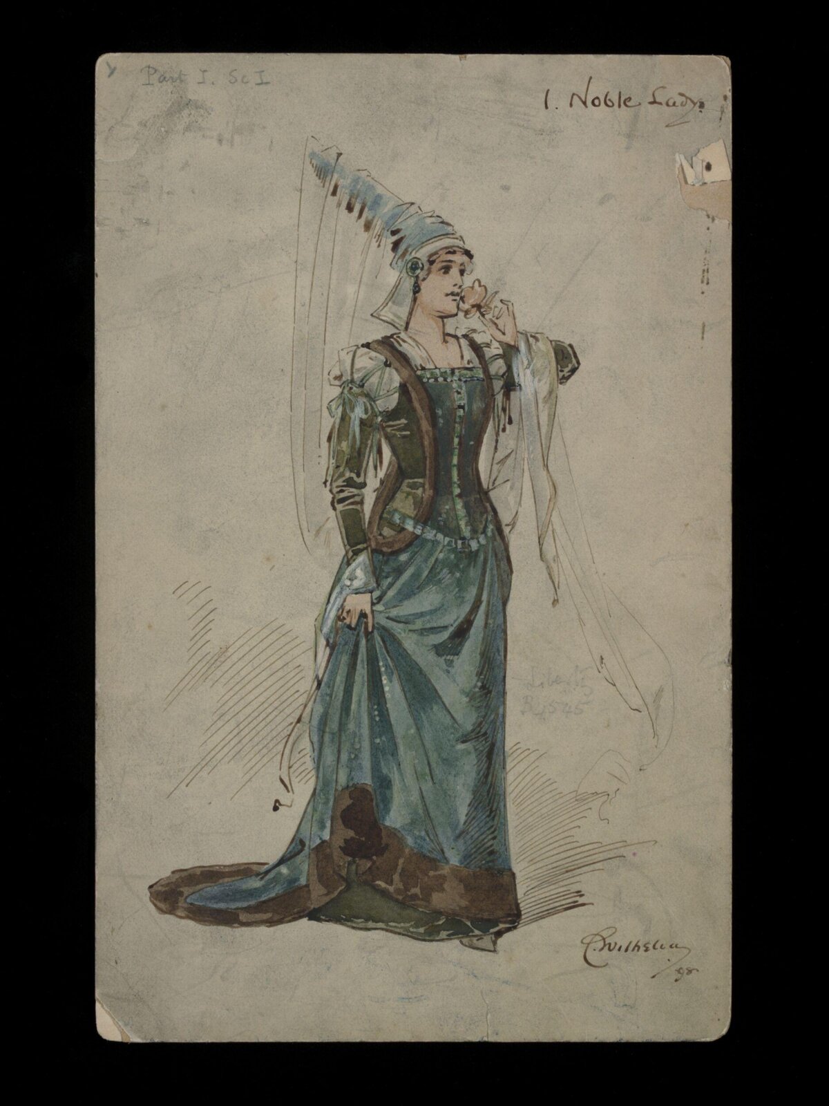Wilhelm Pantomime Designs, Wilhelm, 1898
