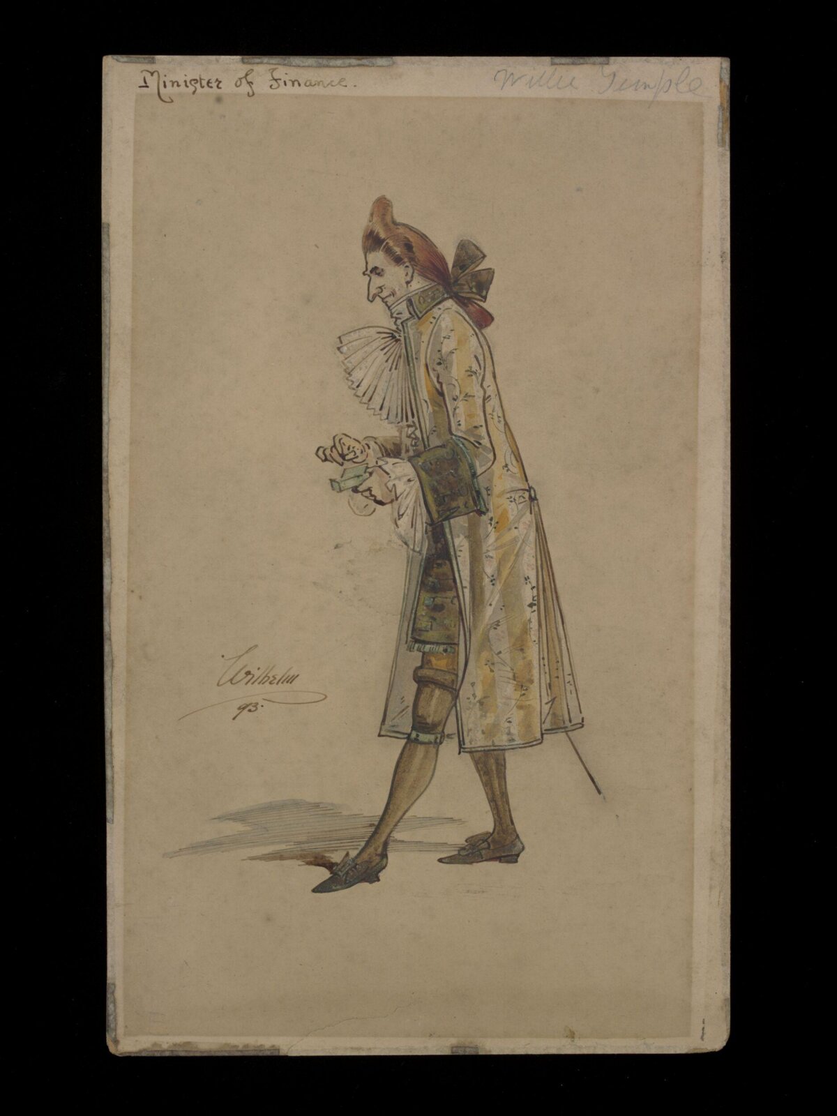 Wilhelm Pantomime Designs, Wilhelm, 1893