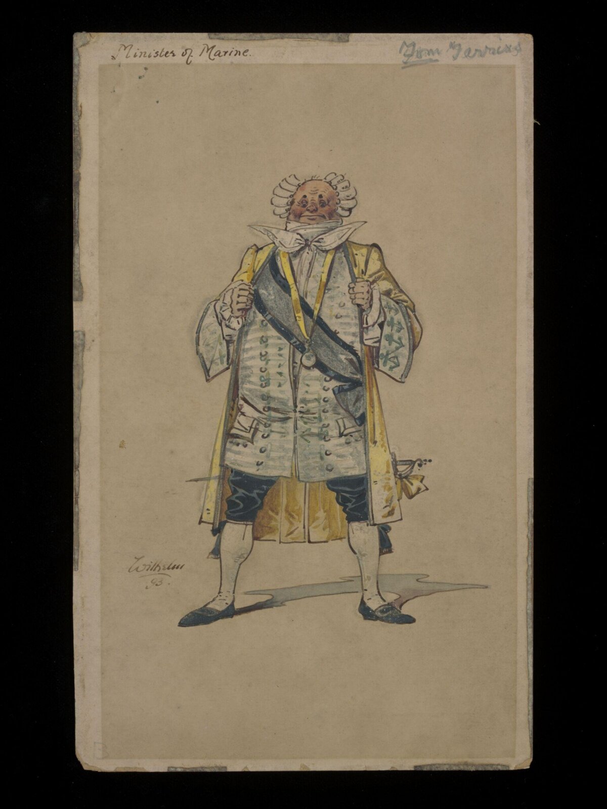 Wilhelm Pantomime Designs, Wilhelm, 1893