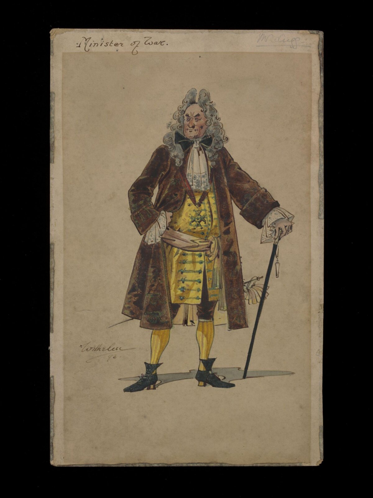 Wilhelm Pantomime Designs, Wilhelm, 1893