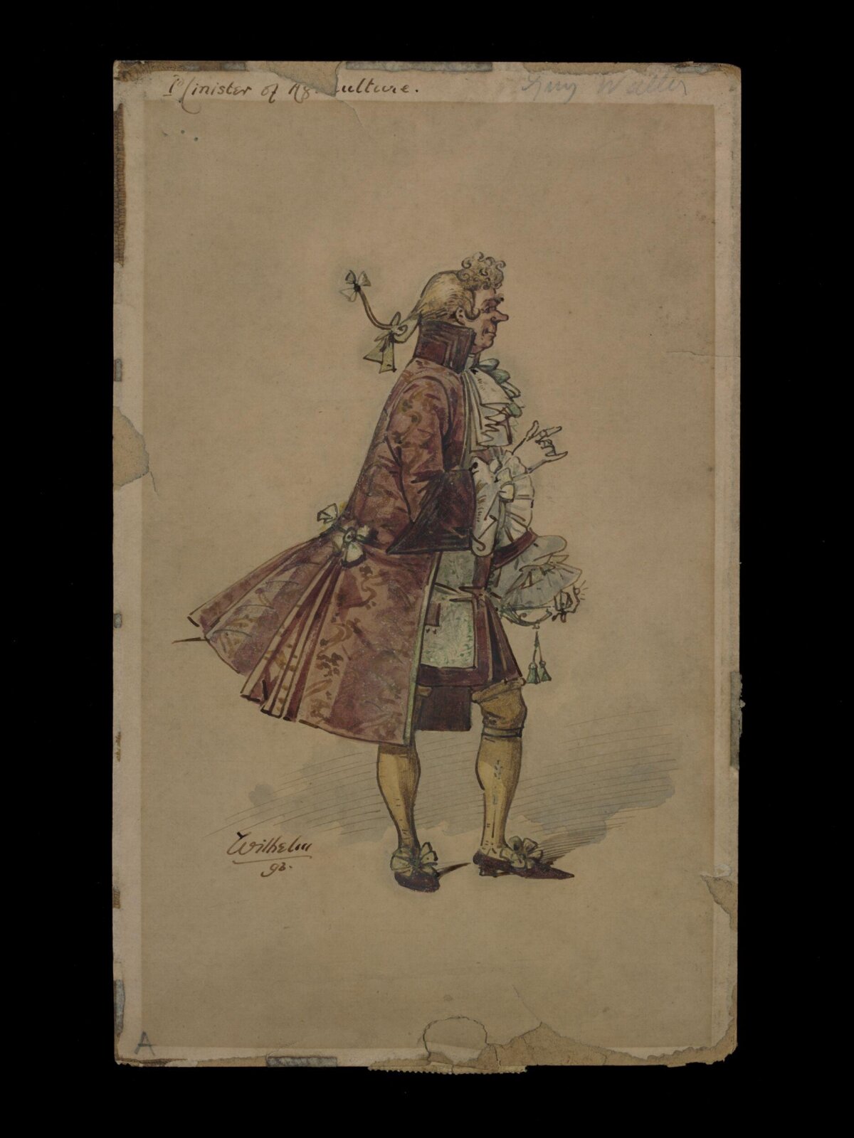 Wilhelm Pantomime Designs, Wilhelm, 1893