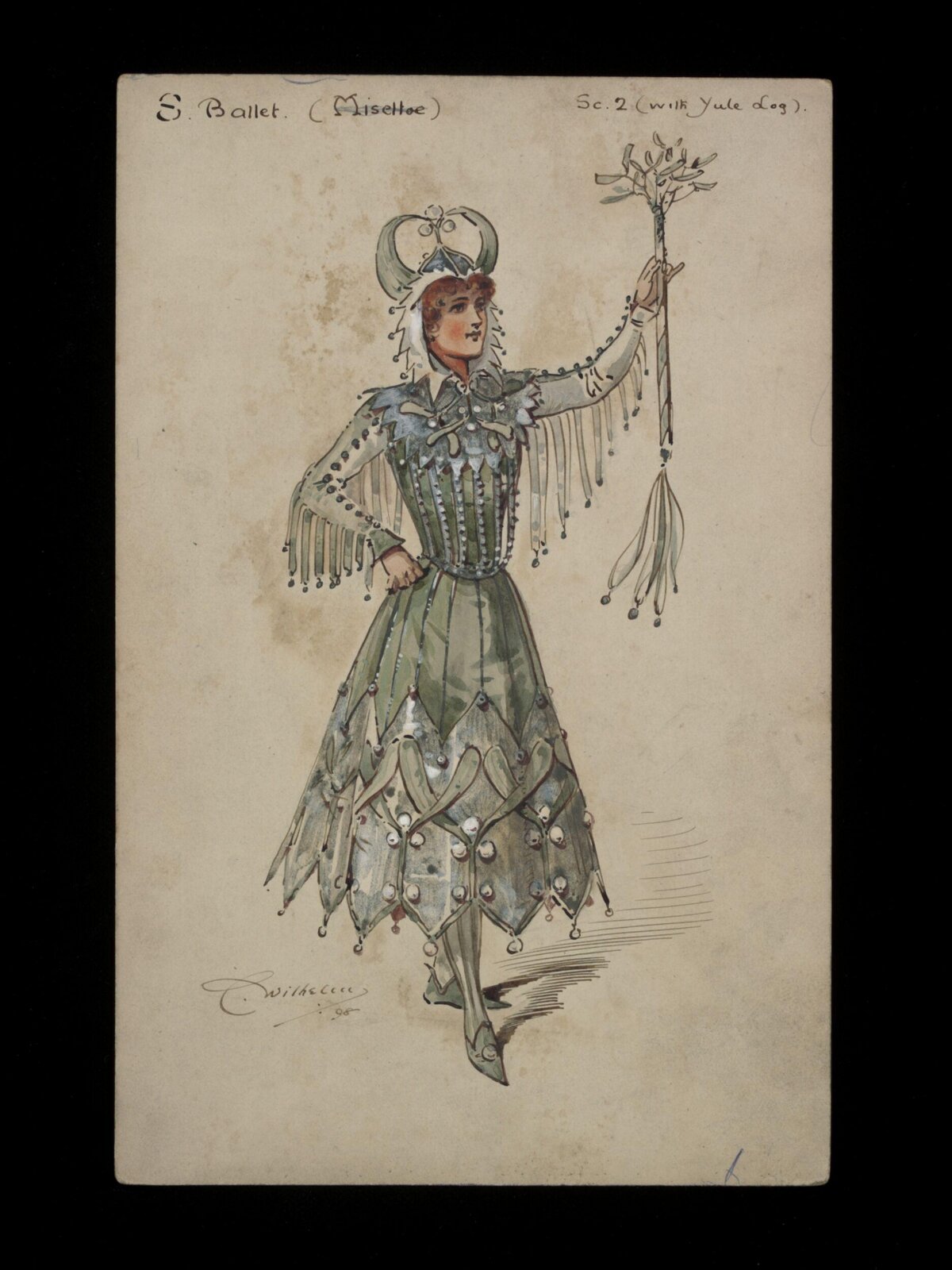 Wilhelm Pantomime Designs, Wilhelm, 1898