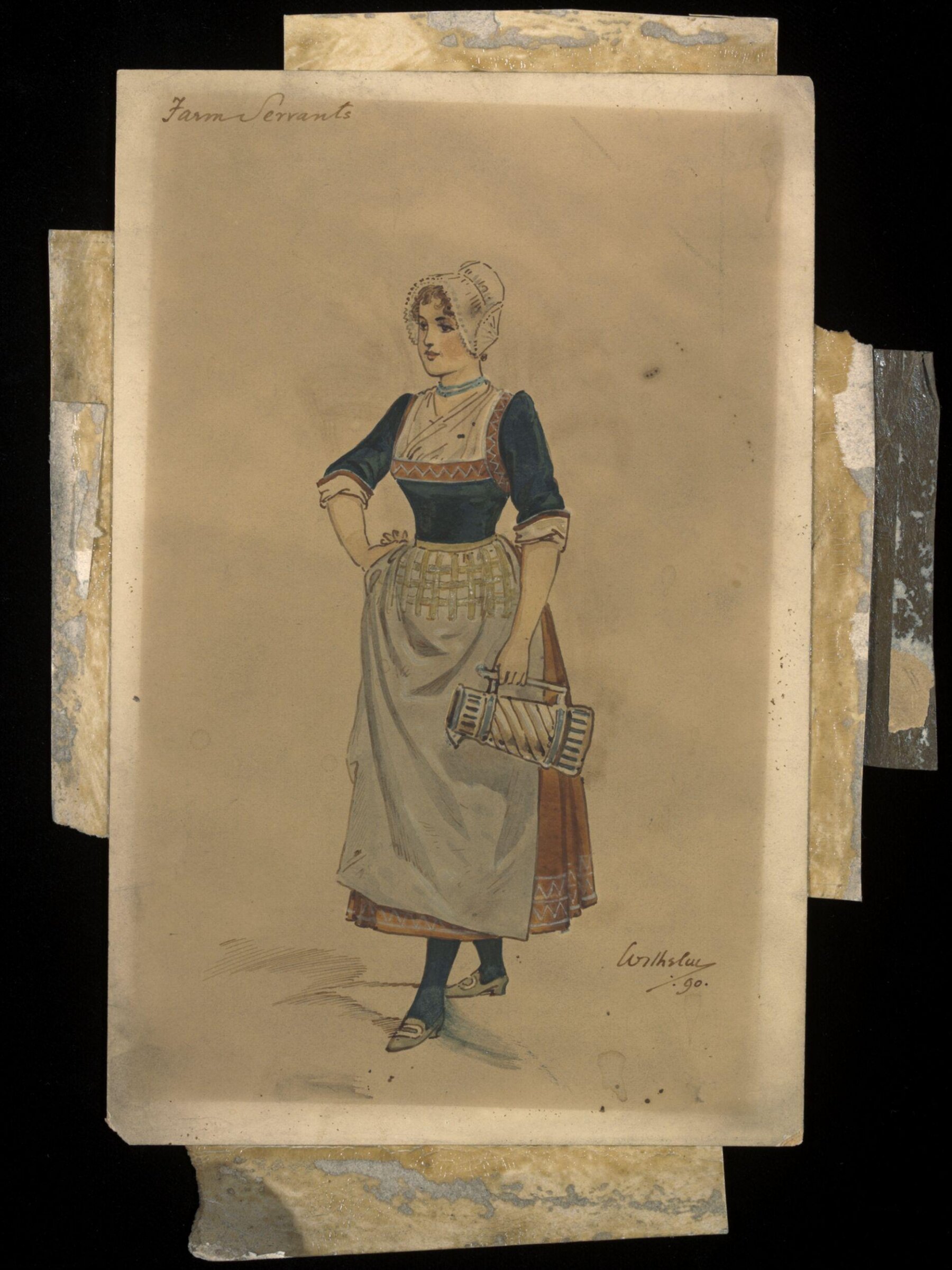 Wilhelm Pantomime Designs, Wilhelm, 1890
