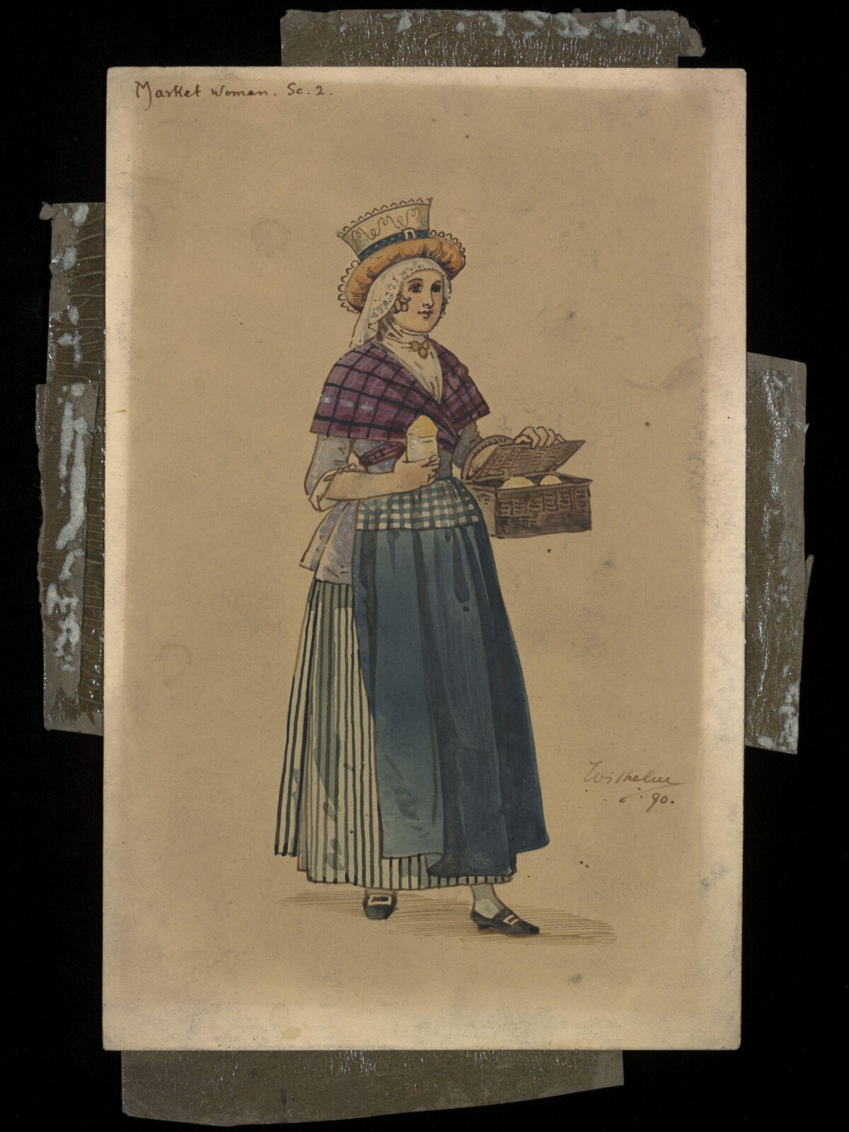 Wilhelm Pantomime Designs, Wilhelm, 1890