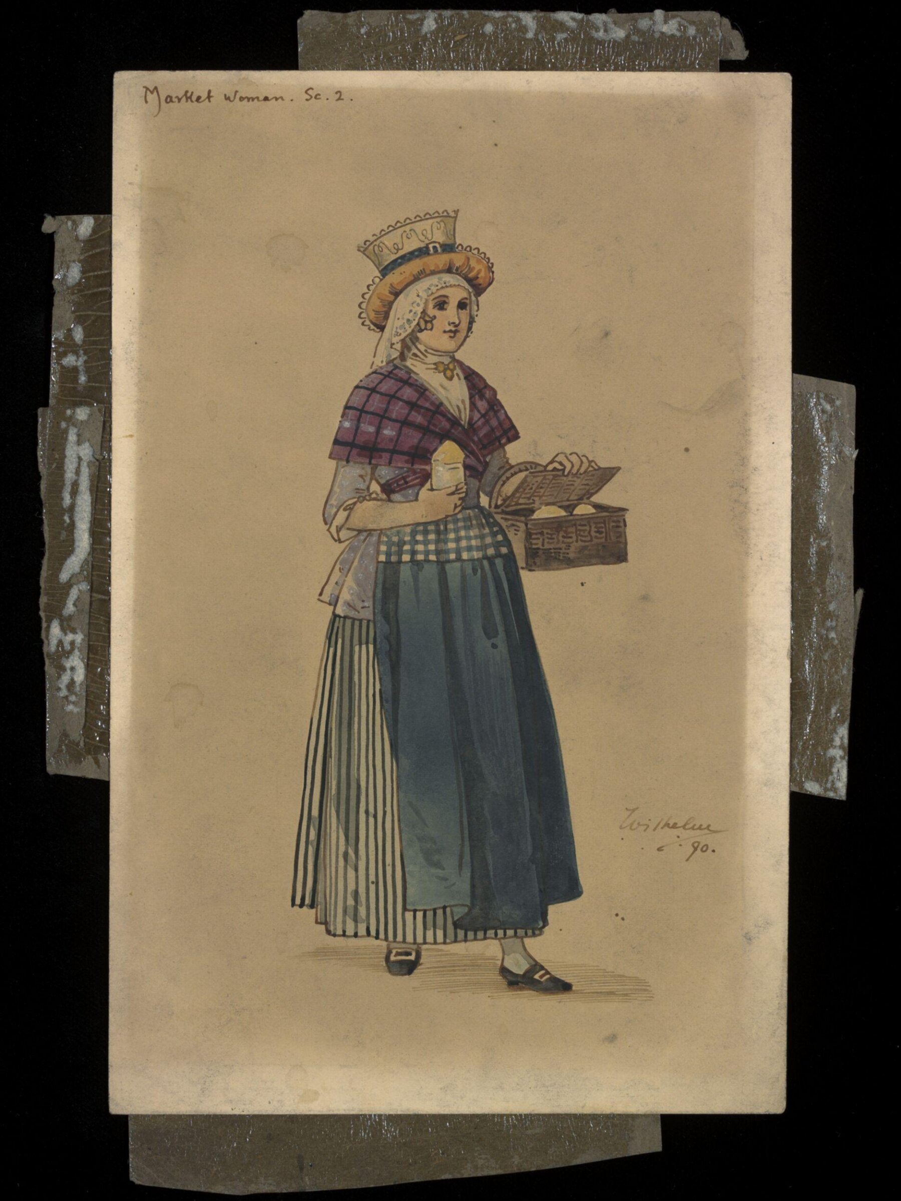 Wilhelm Pantomime Designs, Wilhelm, 1890