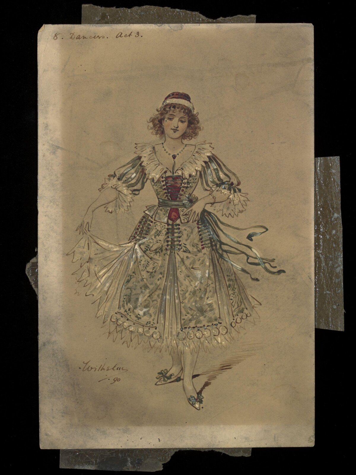Wilhelm Pantomime Designs, Wilhelm, 1890