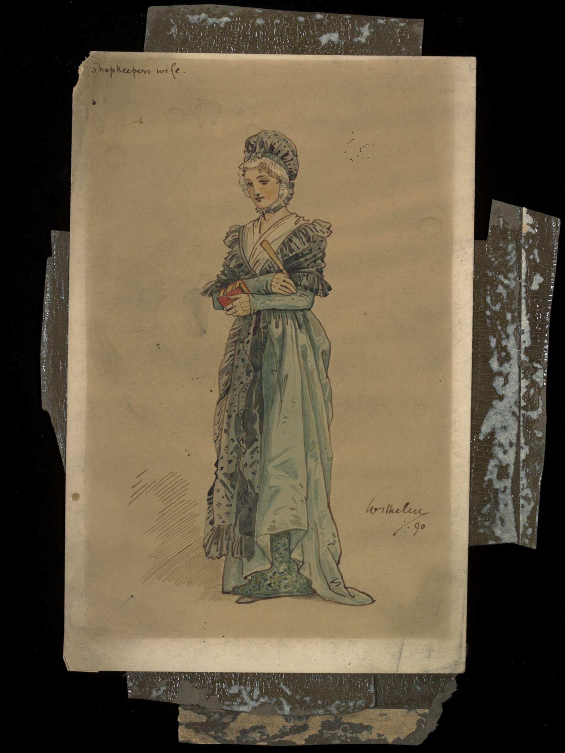 Wilhelm Pantomime Designs, Wilhelm, 1890