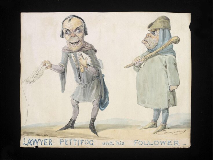 Lawyer Pettifog and his Follower top image