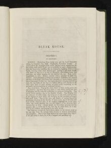 Corrected proofs of Bleak House vol. 1 thumbnail 1