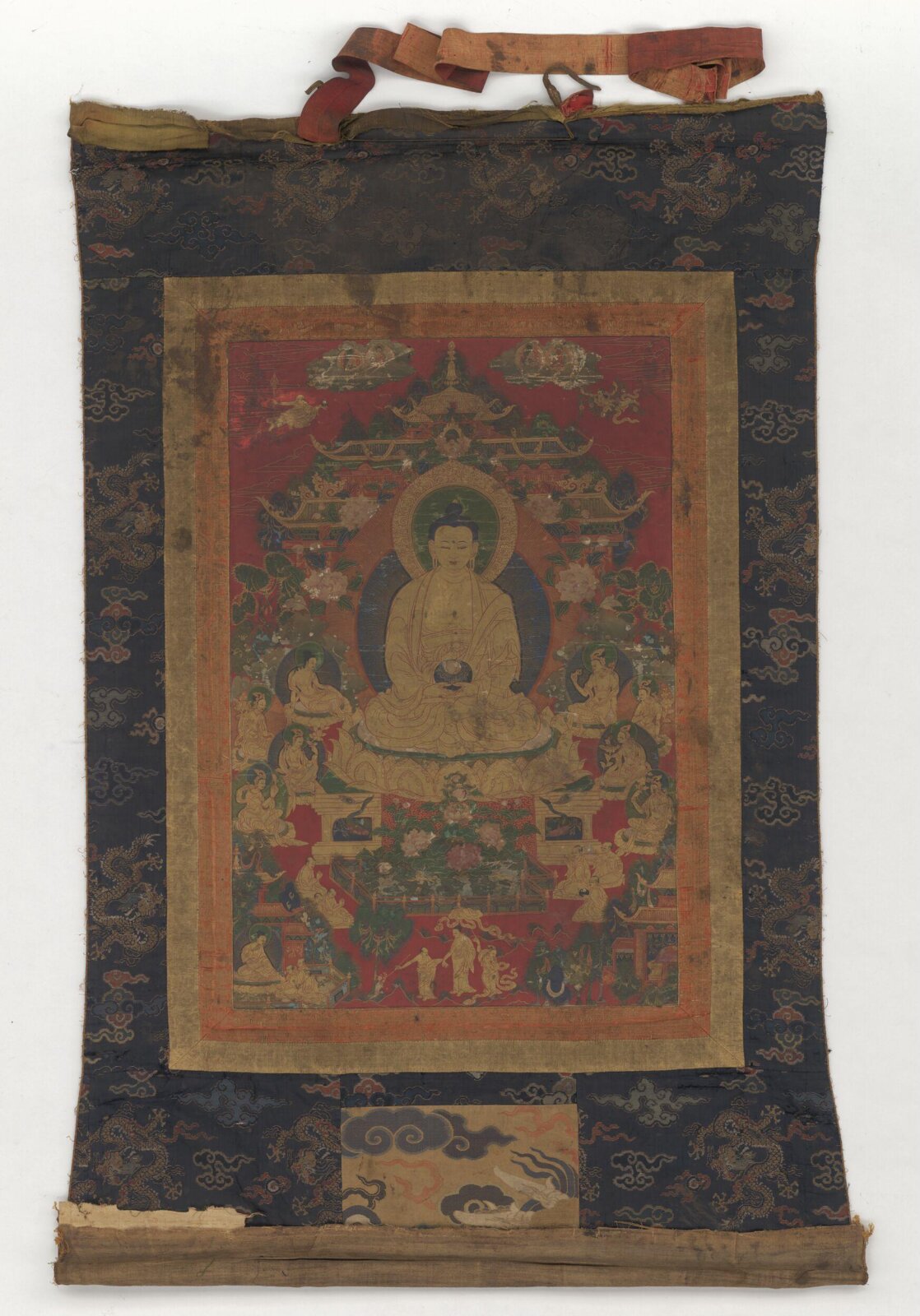 Tangka painting, 16th-17th century