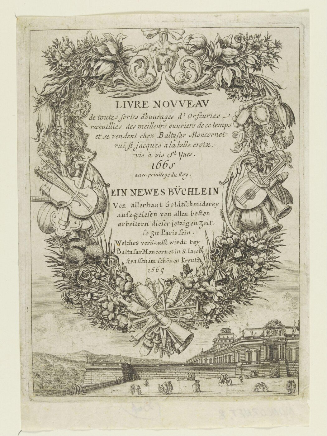 François Lefebvre, Livre Nouveau de toutes sortes d'ouvrages d'Orfevries
