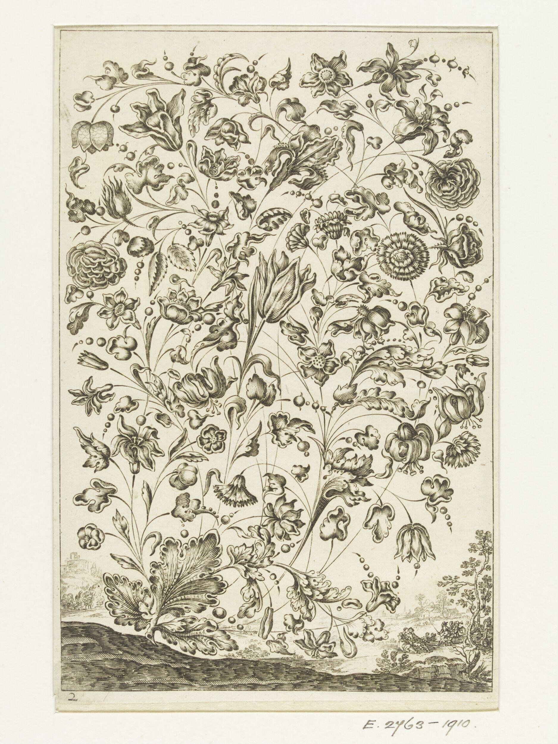 Livre de Feuilles et de Fleurs Vtile aux Orfeures et autres Arts Inventé par Francois le Febure 