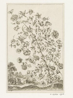 Livre de Feuilles et de Fleurs Vtile aux Orfeures et autres Arts Inventé par Francois le Febure 