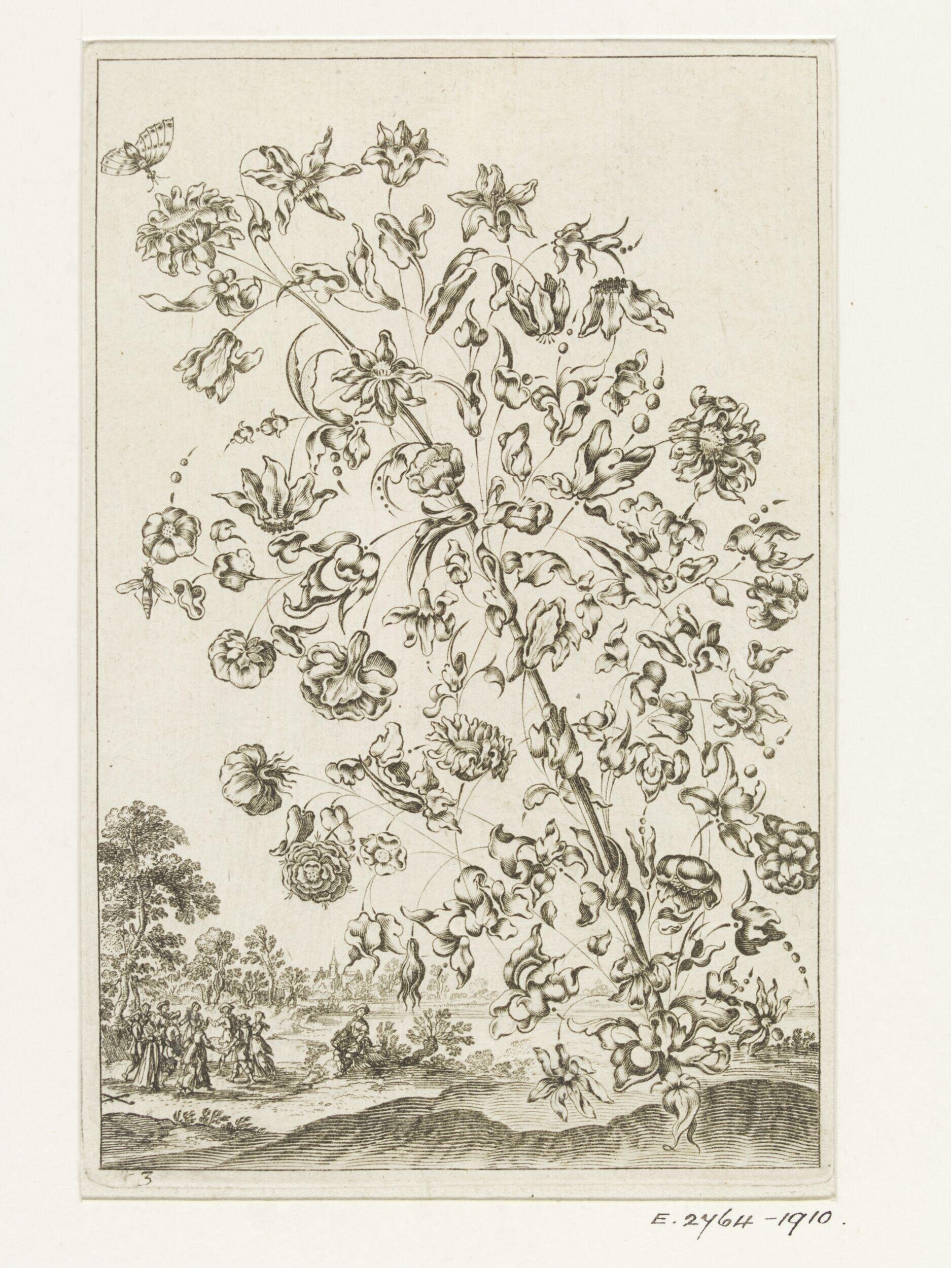 Livre de Feuilles et de Fleurs Vtile aux Orfeures et autres Arts Inventé par Francois le Febure 