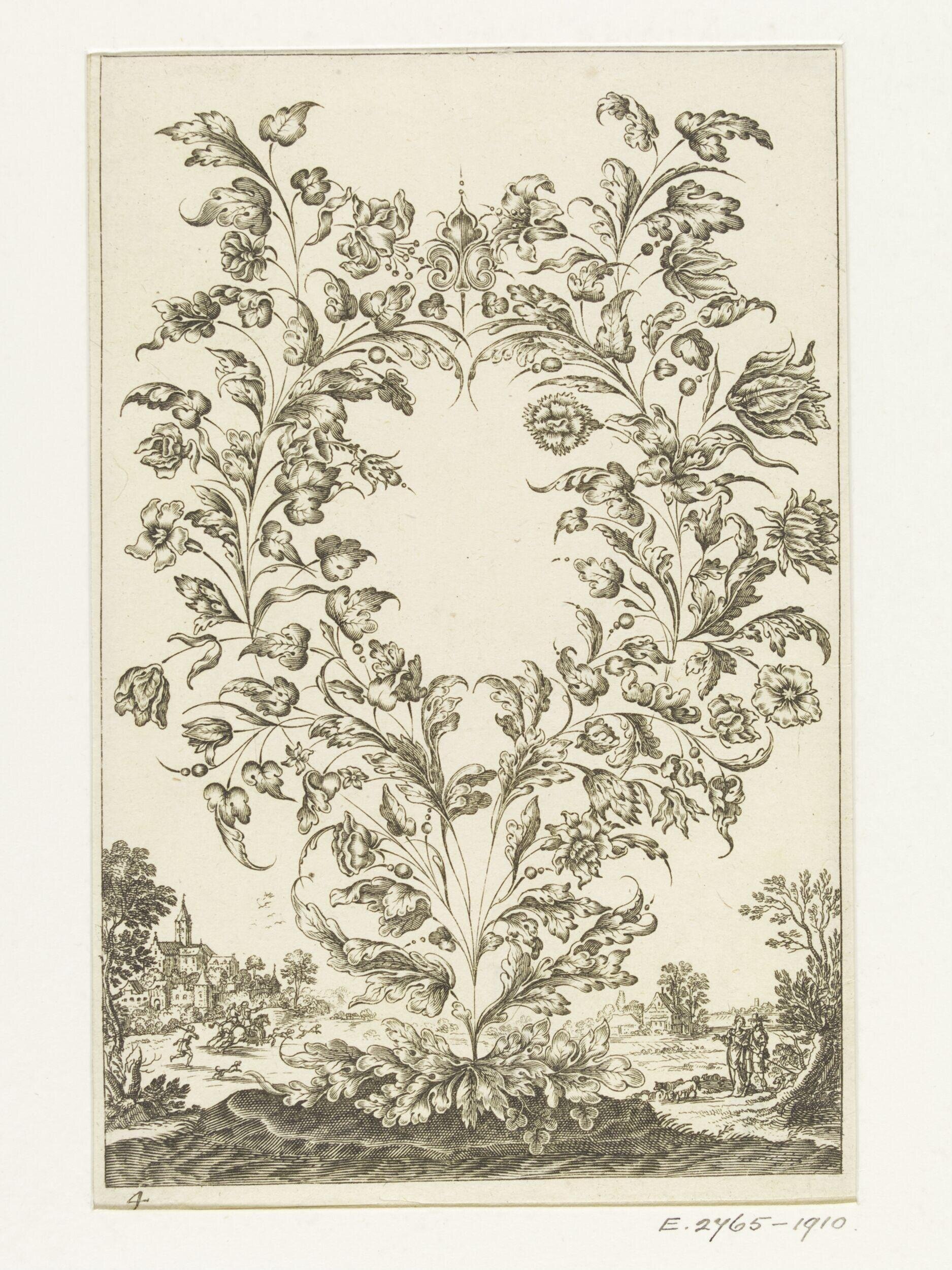 Livre de Feuilles et de Fleurs Vtile aux Orfeures et autres Arts Inventé par Francois le Febure 