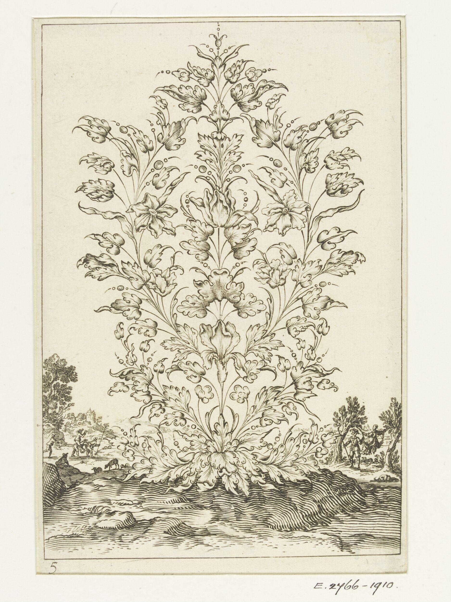Livre de Feuilles et de Fleurs Vtile aux Orfeures et autres Arts Inventé par Francois le Febure 