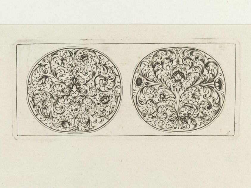 Engraving (1660-1675) by Robert Mussard