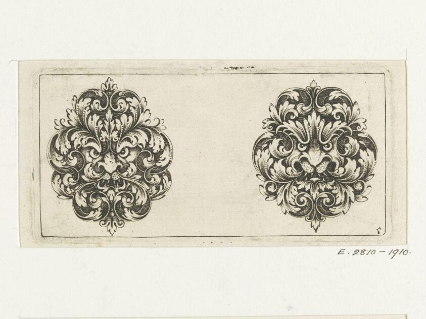 Engraving (1660-1675) by Robert Mussard