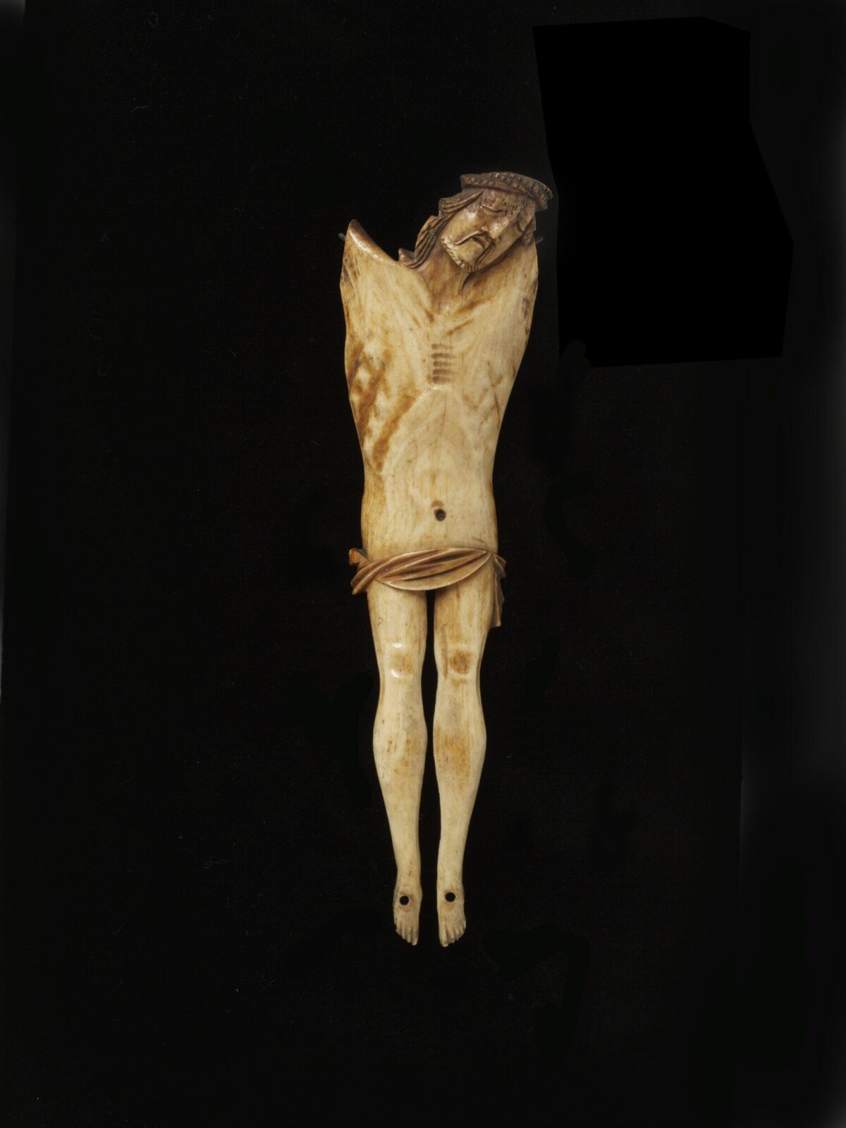 Crucifix figure, ca. 1650/ early 19th century
