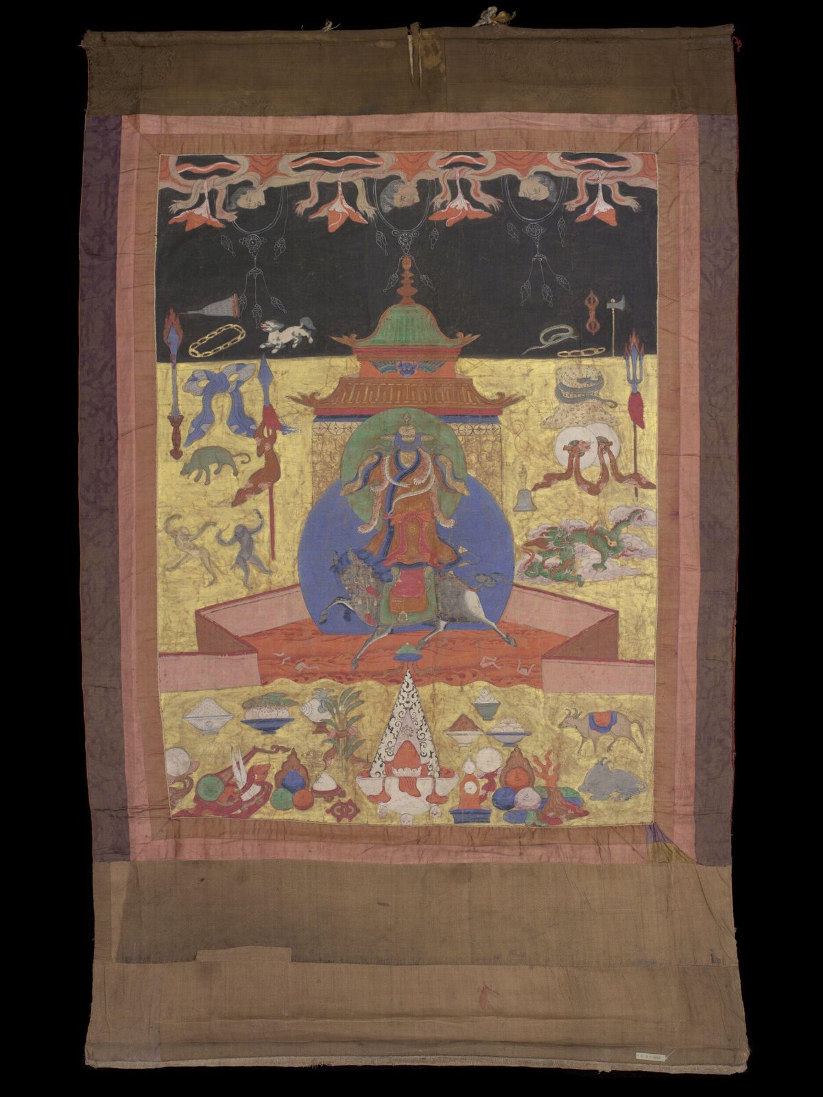Tangka painting, 19th century
