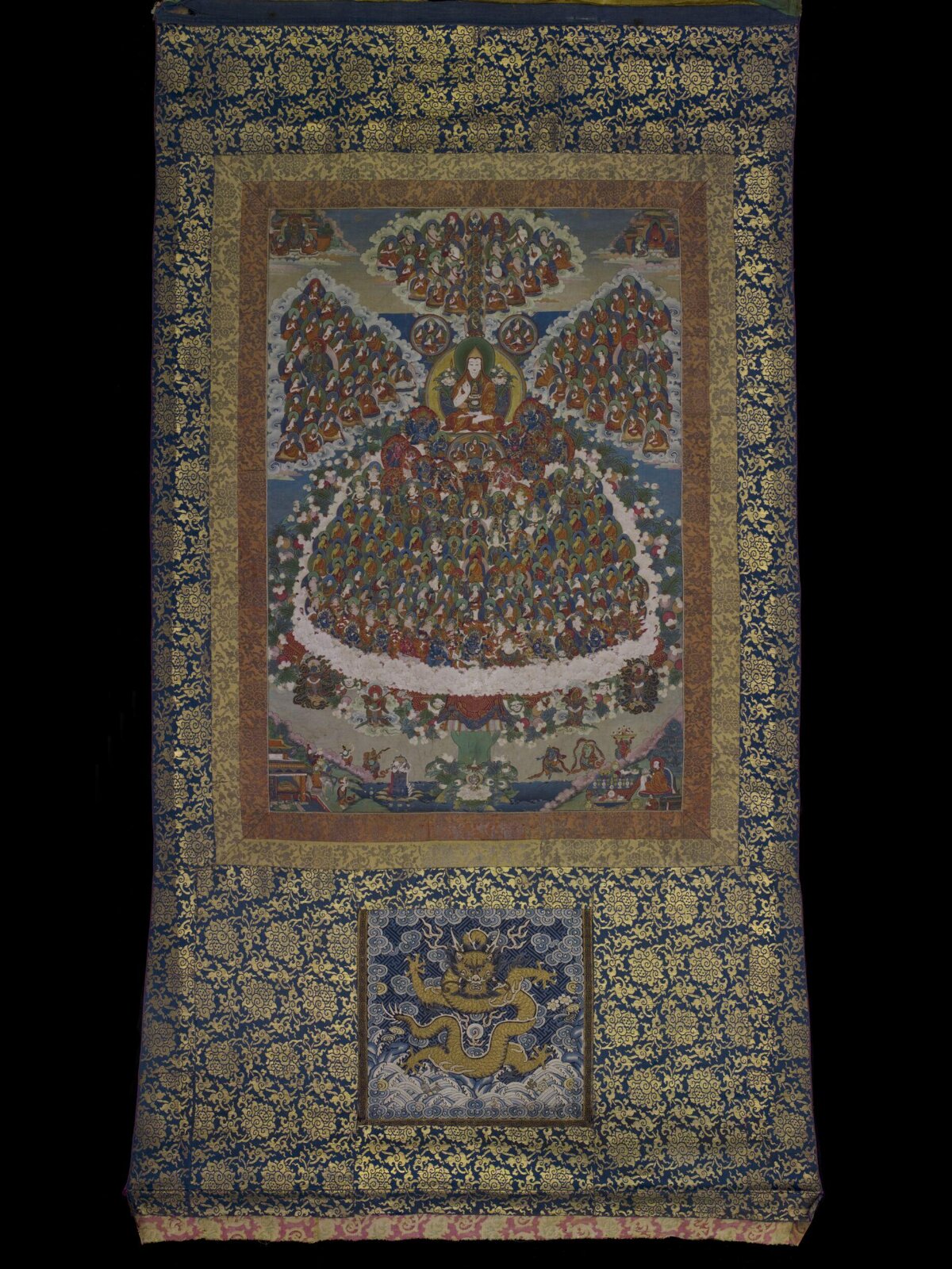 Tangka painting, 18th century - 19th century