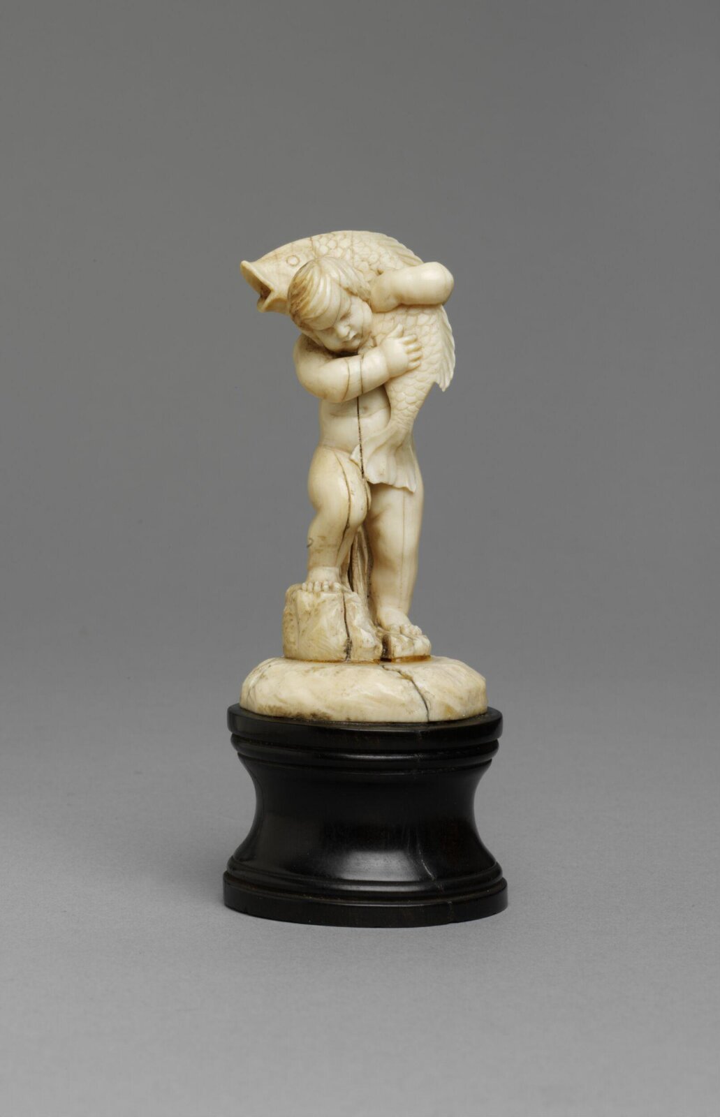 A boy with a fish, ca. 1600 - ca. 1650