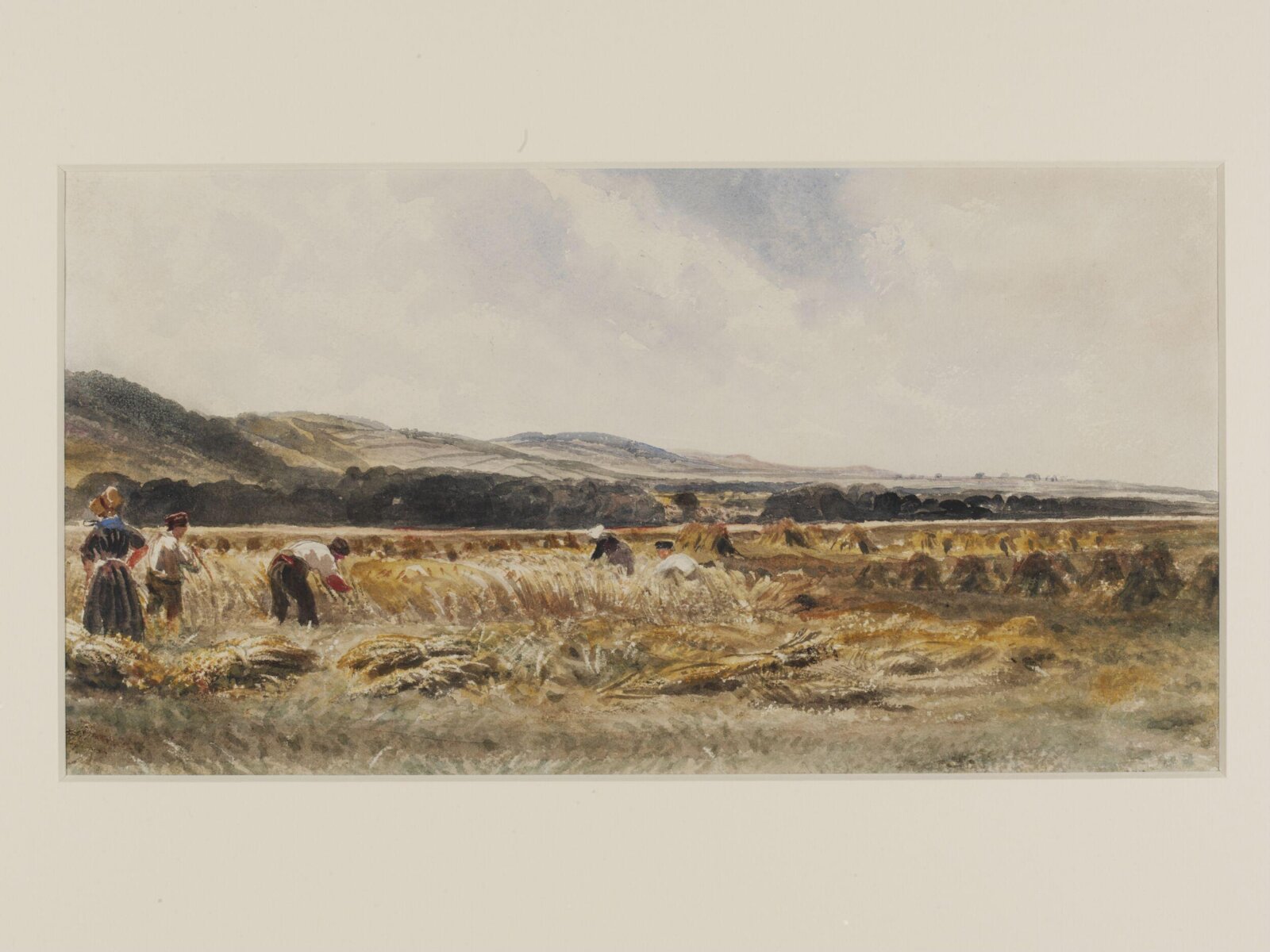 A Harvest Field, Peter De Wint, about 1825