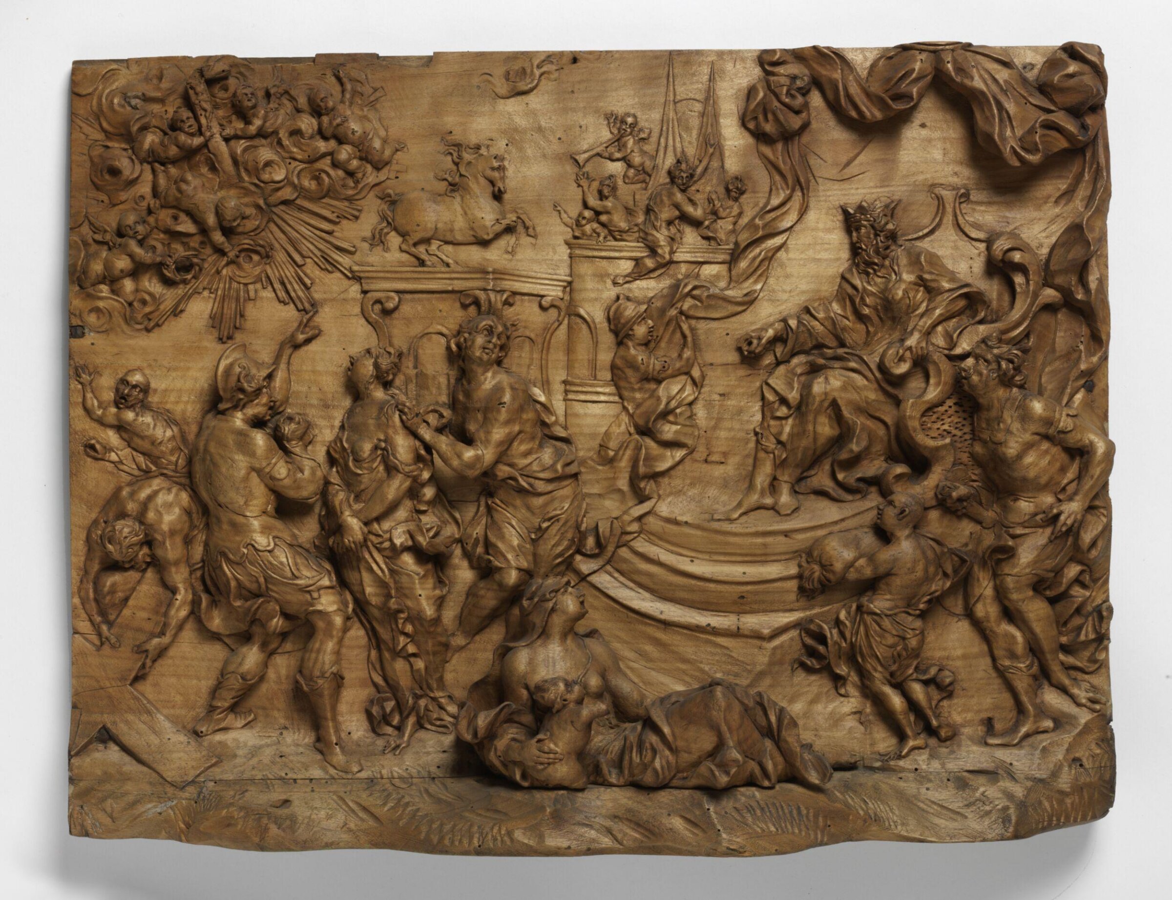 The Martyrdom of a female Saint, Ferdinand Dietz, ca. 1750