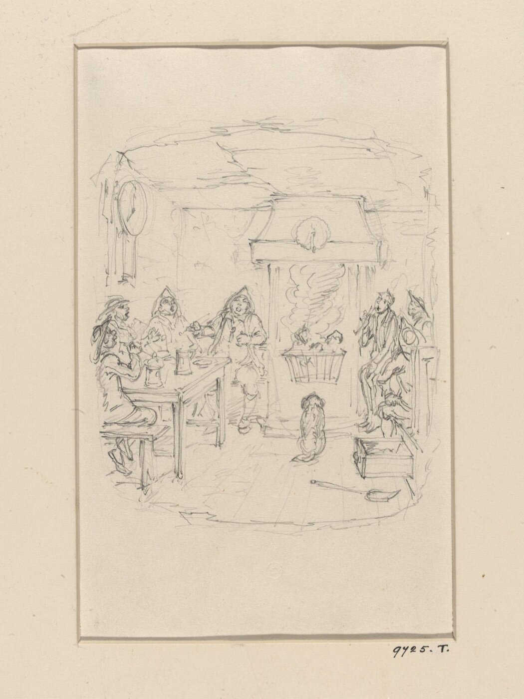 Cruikshank, George, Scotland Yard.  Coalheavers:  Relaxation